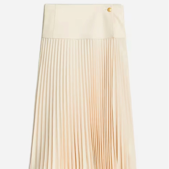 J. Crew Pleated wrap skirt • size 4 • NWT • CA744 - Picture 1 of 8